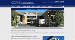 Desktop Screenshot of adval.co.za